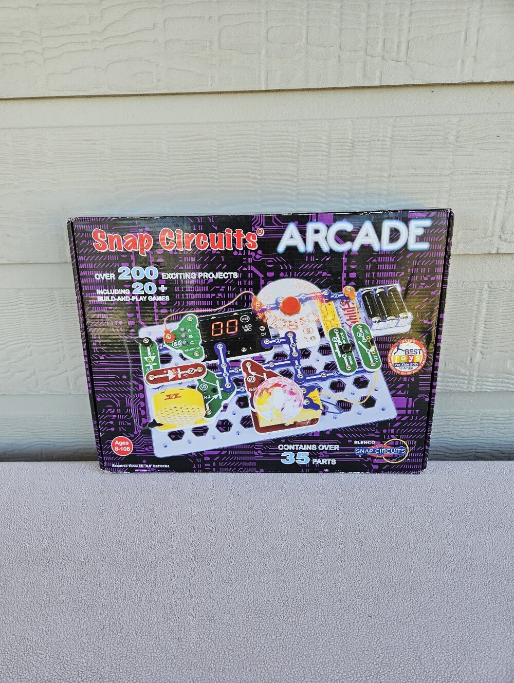 Elenco Snap Circuits Arcade Electronics Kit SCA-200 Ages 8-108 STEM Science